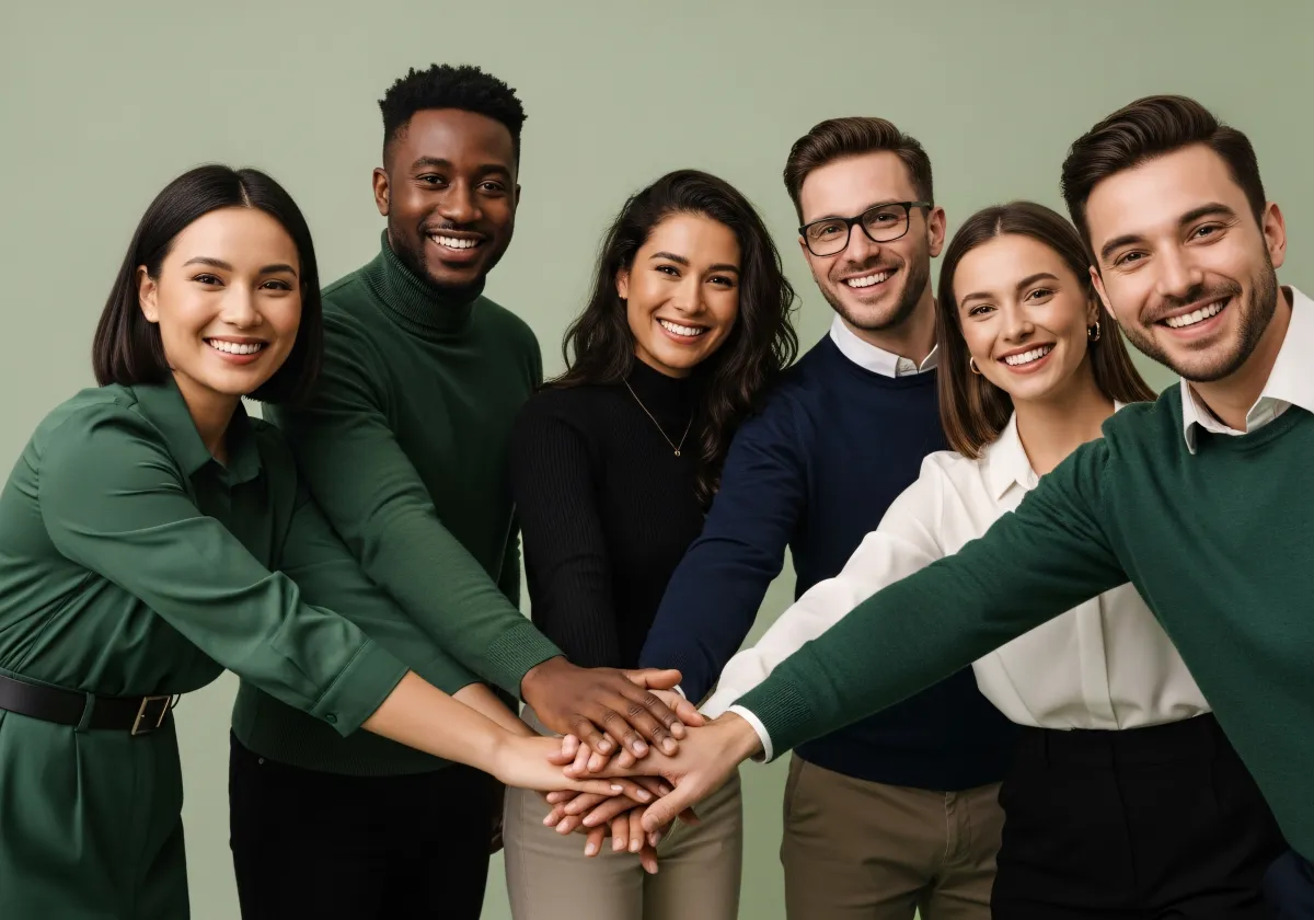 Nossa equipa sorridente durante prática coletiva